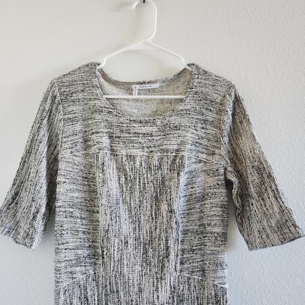 𝅺DEREK LAM 10 CROSBY  Tweed Mini Dress Size Medium - Picture 2 of 8
